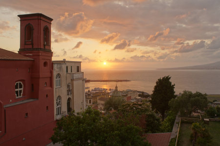 Bay of Naplesの写真素材