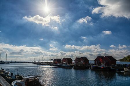 The White Wiek Boltenhagen on the Baltic Seaの写真素材
