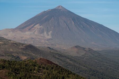 The mountain Pico del Teide Tenerifeの写真素材