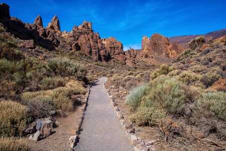 Roques de GarcÃ­a in Tenerifeの写真素材