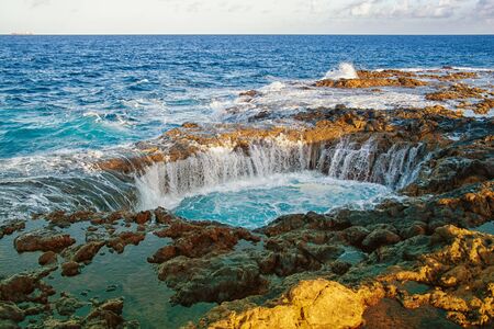 Mirador El Bufadero on Gran Canariaの写真素材