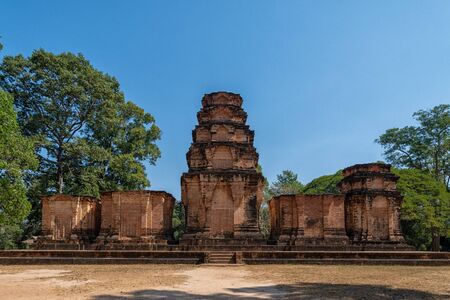 Prasat Kravan Temple in Cambodiaの写真素材