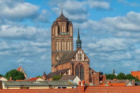 The St. Jakobi church in Stralsund