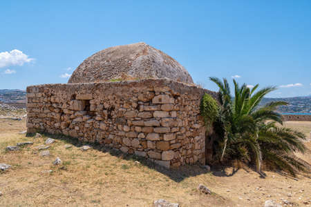 The Fortezza fortress in Rethymno on the Greekの写真素材