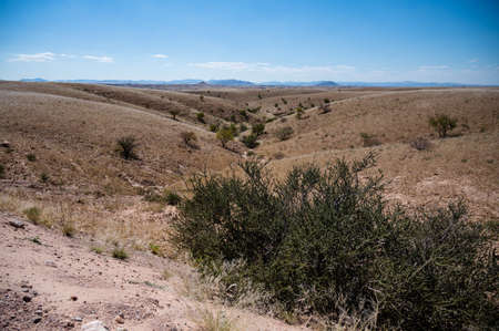 View from the viewpoint at the Kuiseb Pass in Namibia Africaの写真素材