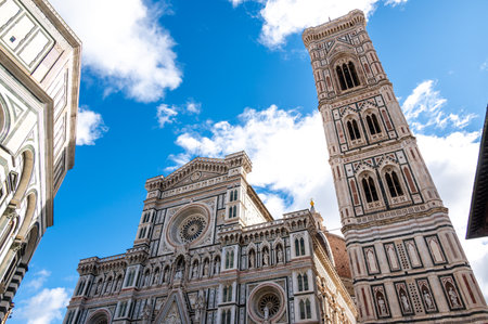 The Duomo in Florence, Italy.の写真素材