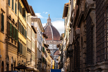 Duomo Santa Maria Del Fiore in Florence, Italy. High quality photoの写真素材