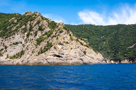 Historic Tower of Torretta Saracenaの写真素材