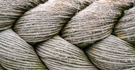 Close up macro shot of Ropeの写真素材