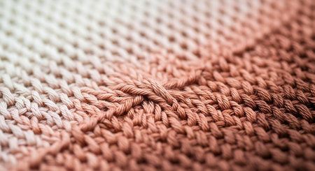 Knitted woolen background. Knitted woolen texture closeupの素材