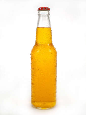 A cold bottle of beerの写真素材