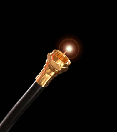 Broadband coaxial cableの写真素材