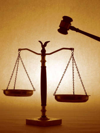 Gavel & Scalesの写真素材