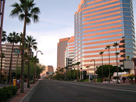 Downtown Phoenix, Arizonaの写真素材