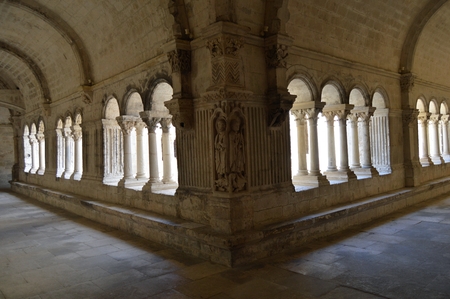 The ancient abbey of Montmajour near Arlesのeditorial素材