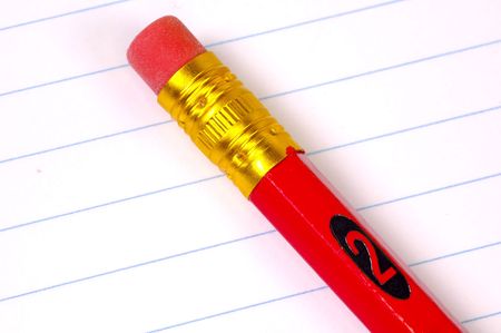 NUmber 2 Pencil Eraser