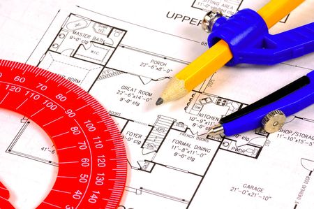 Photo of Plans and Drafting Related Items