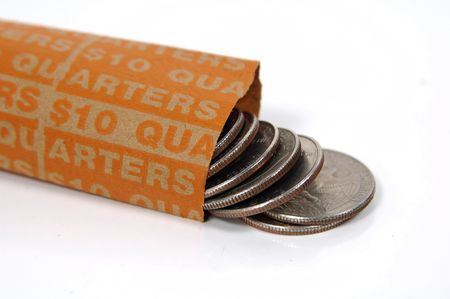 Quarter Rollの写真素材