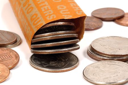 Quarter Rollの写真素材