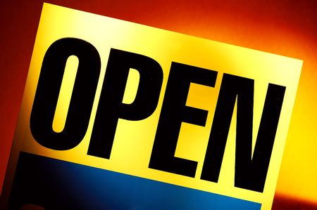 Open Sign