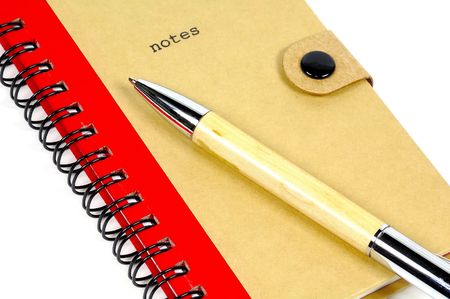 Notebook and Pen