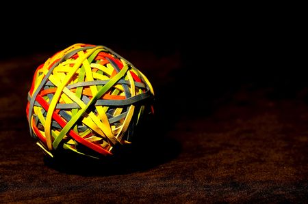 Photo of a RUbberband Ballの写真素材