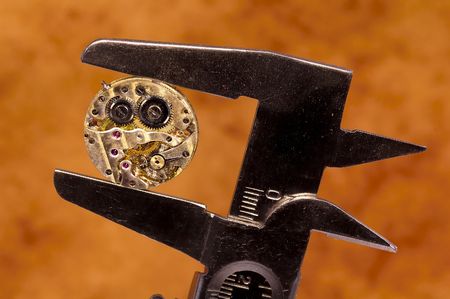 Photo of a Watch Movementの写真素材