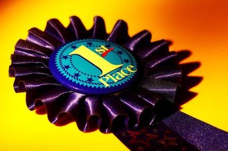 Photo of an Award Ribbonの写真素材