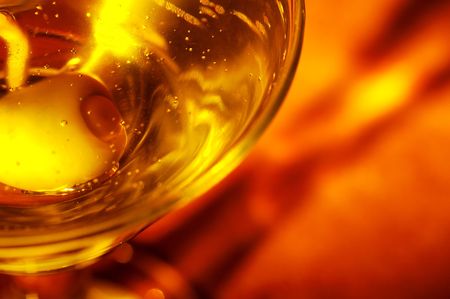 Abstract Photo of a Martini Oliveの写真素材