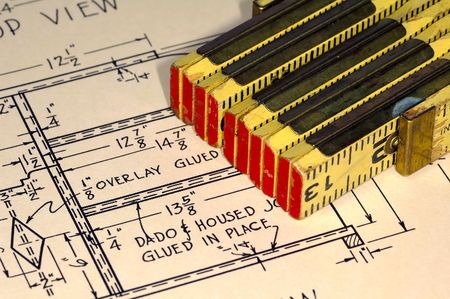 Carpentry Plans and a Ruler