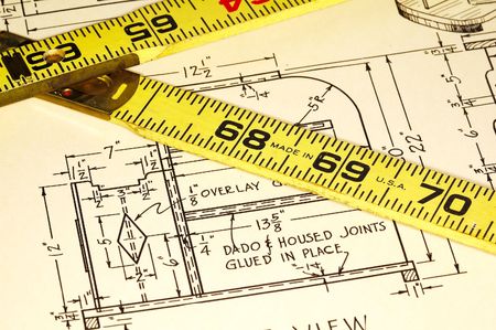 Carpentry Plans and a Ruler