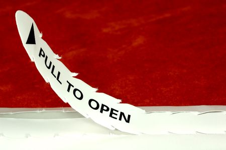 Pull Tab on an Envelope