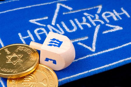 Various Hanukkah Related Itemsの写真素材