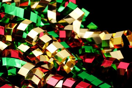 Christmas Foil Decorationの写真素材