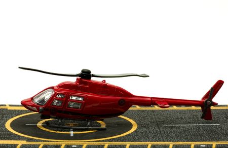 Photo of a Toy Helicopterの写真素材