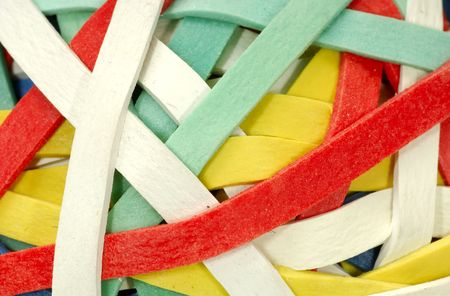 Rubberband Backgroundの写真素材