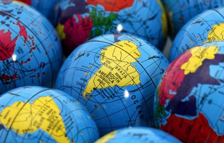 Photo of Globesの写真素材