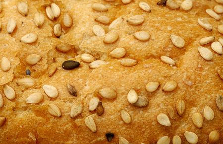 Sesame Seed Roll Background
