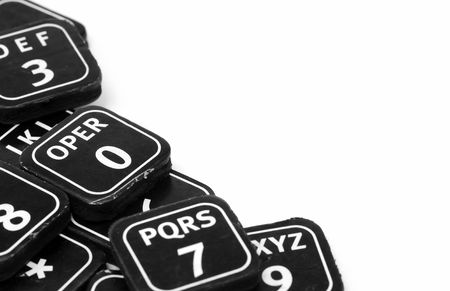 Telephone Buttonsの写真素材