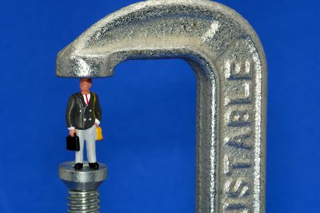 Under Pressure Conceptの写真素材