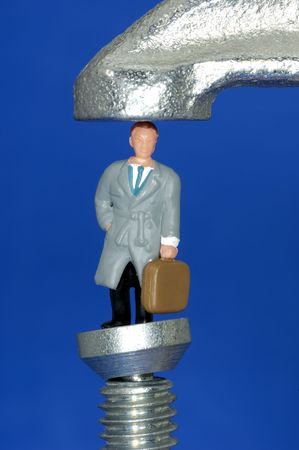 Under Pressure Conceptの写真素材