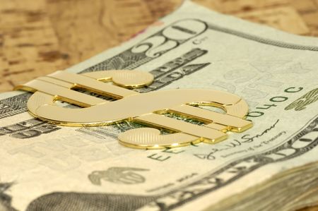 Cash in a Money Clip