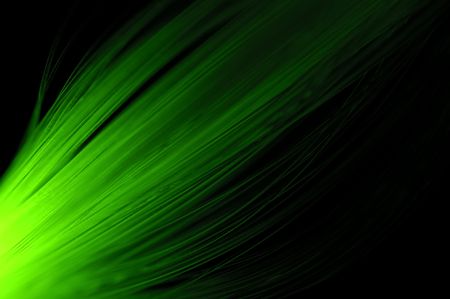 Green Light Beamの写真素材