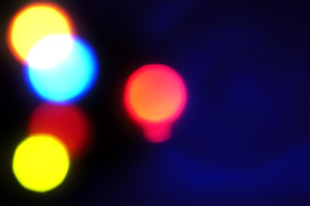 Blurred Colored Lights
