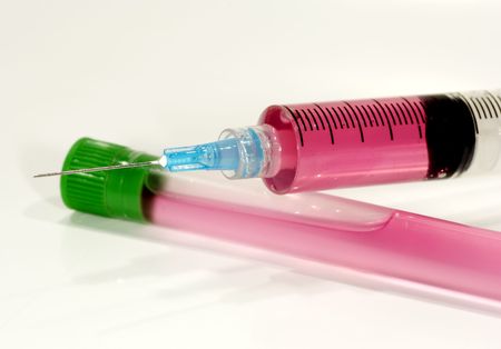 Syringe and Vileの写真素材