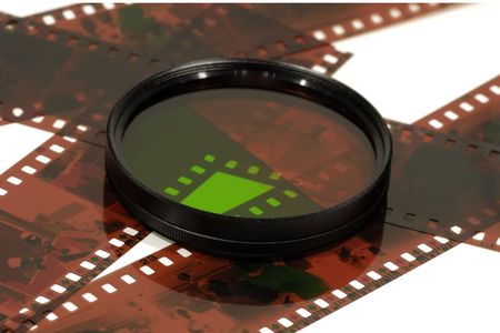 Photo of a Dual Tone Lense Filterの写真素材