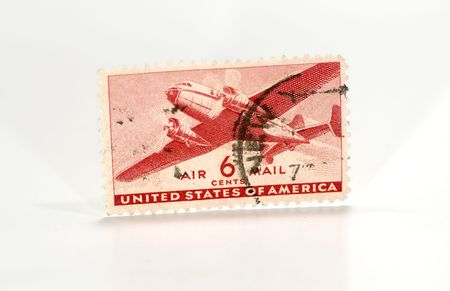 Photo of a US Postage Stampの写真素材