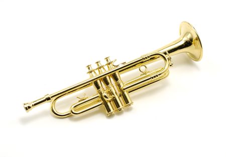 Photo of a Brass Trumpet
