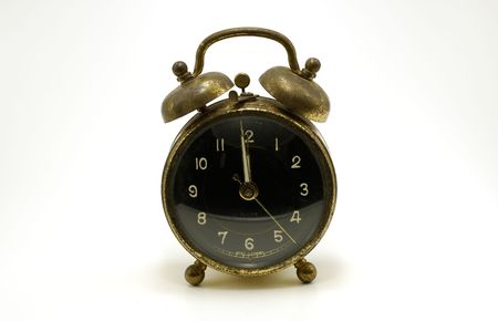 Photo of a Vintage Alarm Clock
