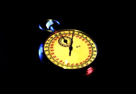 Photo of a Stopwatch With Color and Blurの写真素材